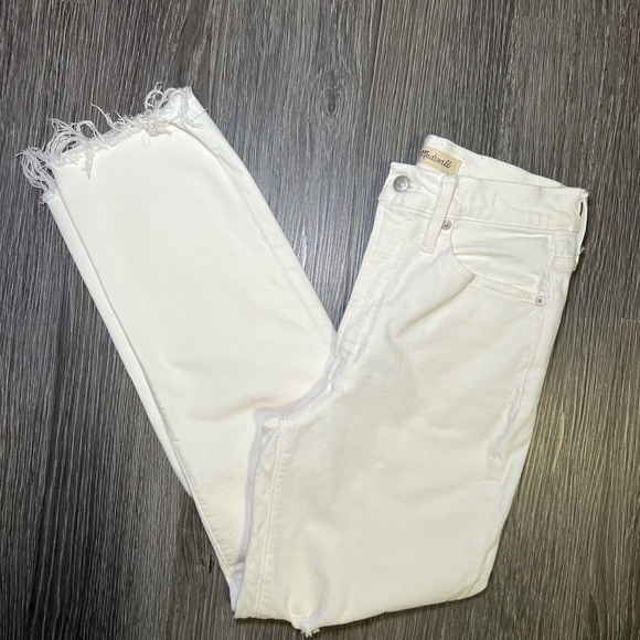 Madewell jeans white color size 26 - Picture 8 of 12